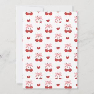 Vintager Rosa Bow Floral Elegante Geburtstag Einladung