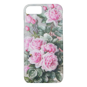 Vintager rosa Rosen-Blumenstrauß Case-Mate iPhone Hülle