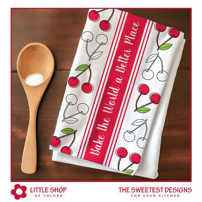 Vintager, roter Streifen Geschirrtuch (Von Creator hochgeladen)