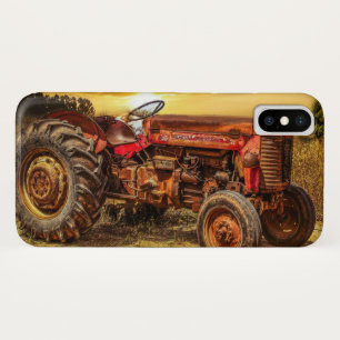 Vintager roter Zuchttraktor Case-Mate iPhone Hülle