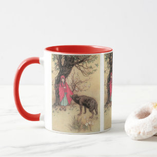 Vintager Rotkäppchen von Warwick Goble Tasse