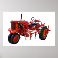 Vintager Rottraktor