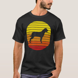 Vintager Rottweiler Niedlicher Hund Haustier T-Shirt