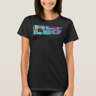 Vintager Rückwärtsgang zum 80er Geboren in den 198 T-Shirt