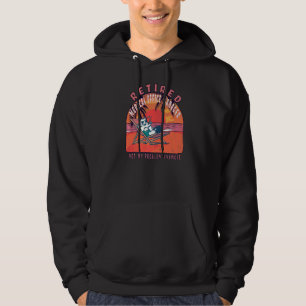 Vintager Ruhestand des Leiters des medizinischen B Hoodie