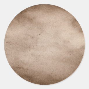 Vintager Runder Aufkleber