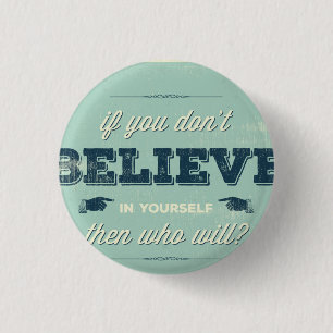 Vintager runder Knopf Button