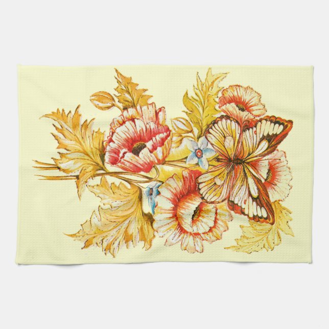 Vintager Russe Geschirrtuch (Horizontal)