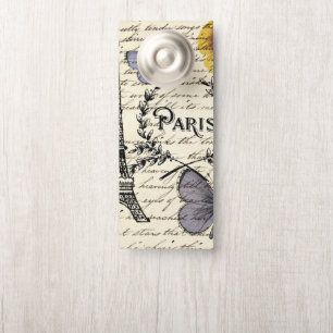 Vintager, rustikaler Schmetterlingsturm Türanhänger