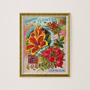 Vintager Saatkatalog Puzzle