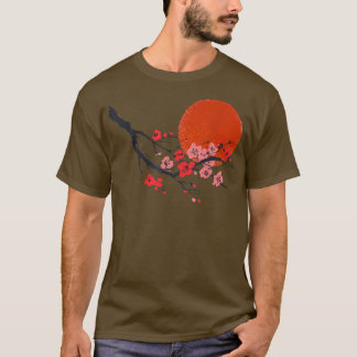 Vintager Sakura Kirschblossom Tree Japanische Kult T-Shirt
