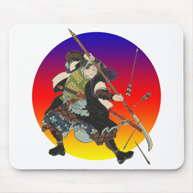 Vintager Samurai Mousepad (Vorne)
