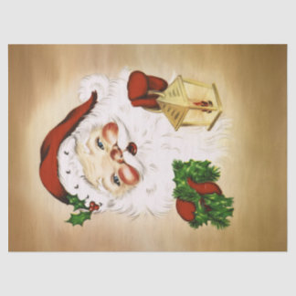 Vintager Santa 2 Seidenpapier