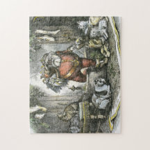 Vintager Santa Santa Santa Santa Santa