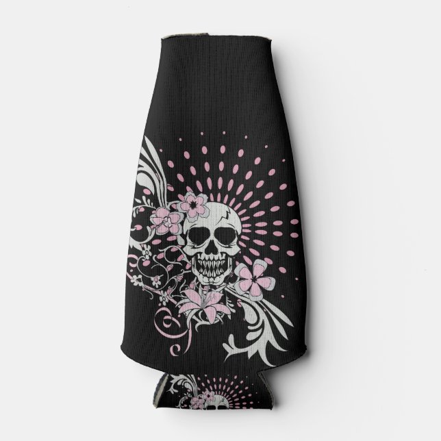 Vintager Schädel Flaschenkühler (Vorderseite)