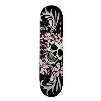 Vintager Schädel Skateboard
