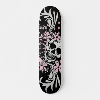 Vintager Schädel Skateboard