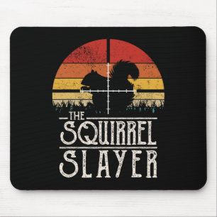 Vintager Schießschartenmesser im Retro-Stil Mousepad