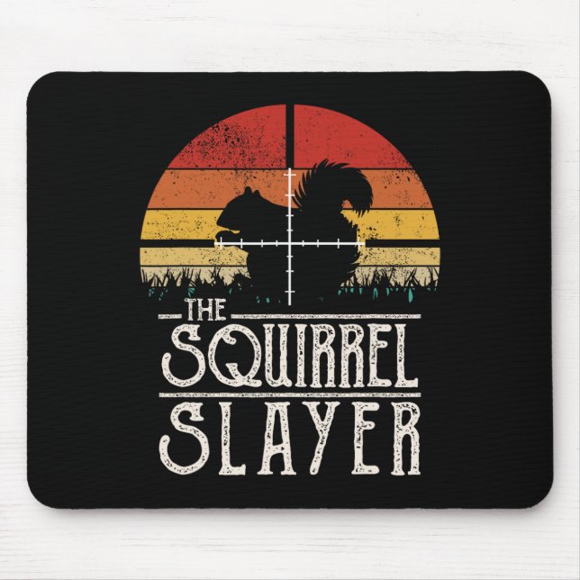 Vintager Schießschartenmesser im Retro-Stil Mousepad (Vorne)