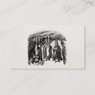 Vintager Schläger 1800s Fliegenfox-Schläger Visitenkarte