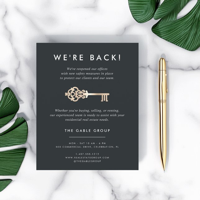 Vintager Schlüssel | Reale Wiedereröffnung des Anw Flyer (Von Creator hochgeladen)