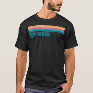 Vintager Schlüssel West Florida Schlüssel Retro Be T-Shirt