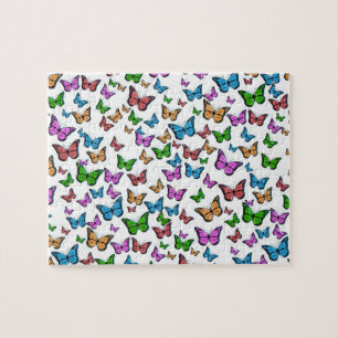 Vintager Schmetterling Papillon Alte Illustration Puzzle