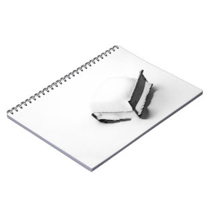 Vintager Schneestuhl Notizblock