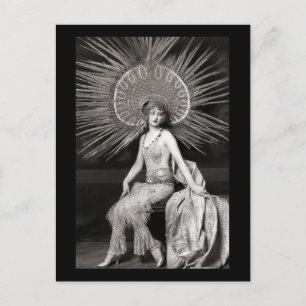 Vintager, schöner Dekorator Postkarte