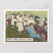Vintager Schönheitssalon der 40er Jahre