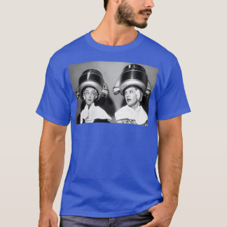 Vintager Schönheitssalon Haartrockner T-Shirt
