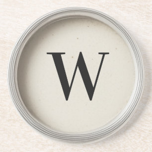 Vintager Schreibmaschineneintrag Getränkeuntersetzer