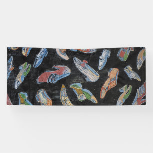 Vintager Schuhladen Banner