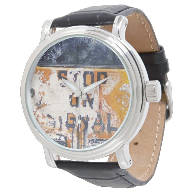 Vintager Schulbus Armbanduhr (Schrägansicht)