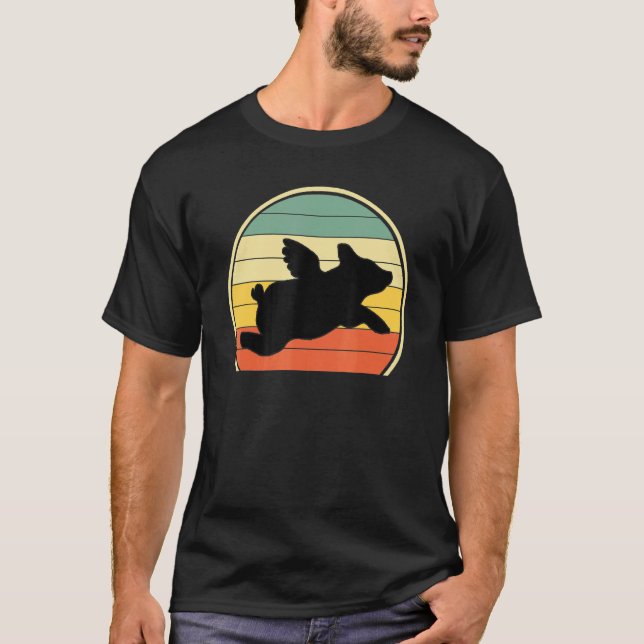 Vintager Schwanz 1 T-Shirt (Vorderseite)