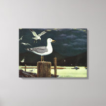 Vintager Seagull-Halssteg, Meervögel