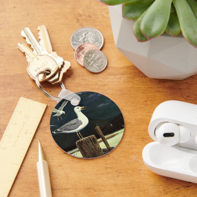 Vintager Seagull-Halssteg, Meervögel Schlüsselanhänger (Schreibtisch)