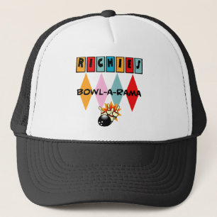 Vintager Sechzigerjahre Art-Hut Truckerkappe