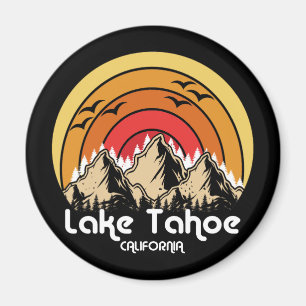 Vintager See Tahoe Kalifornien Magnet