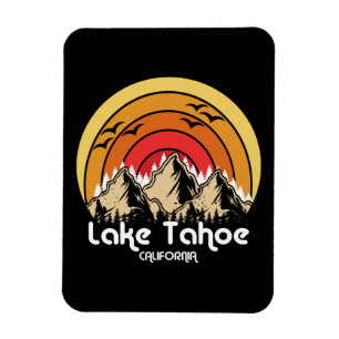 Vintager See Tahoe Kalifornien Magnet
