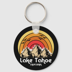 Vintager See Tahoe Kalifornien Schlüsselanhänger