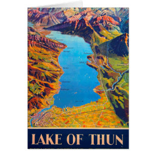 Vintager See Thun Schweiz Reisen