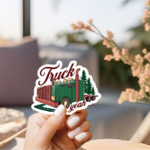 Vintager Semi-Truck Funny