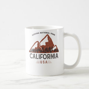 Vintager Sequoia Nationalpark California Kaffeemas Kaffeetasse