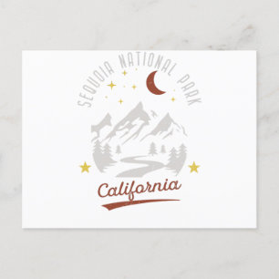 Vintager Sequoia Nationalpark California Postkarte