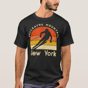 Vintager Ski Belleayre Berg New York T-Shirt