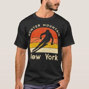 Vintager Ski Hunter Berg New York T-Shirt