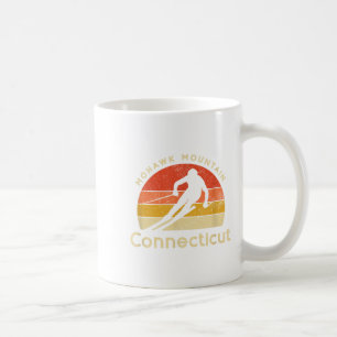 Vintager Ski Mohawk Berg Connecticut Kaffeetasse