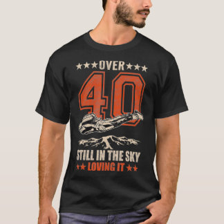 Vintager Skydiver Fallschirm T-Shirt