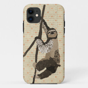 Vintager Sloth iPhone Fall Case-Mate iPhone Hülle